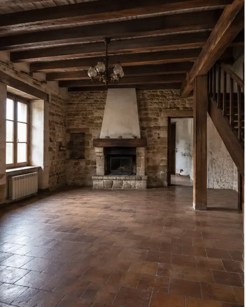 Rénovation de maison à Piscop — état avant travaux