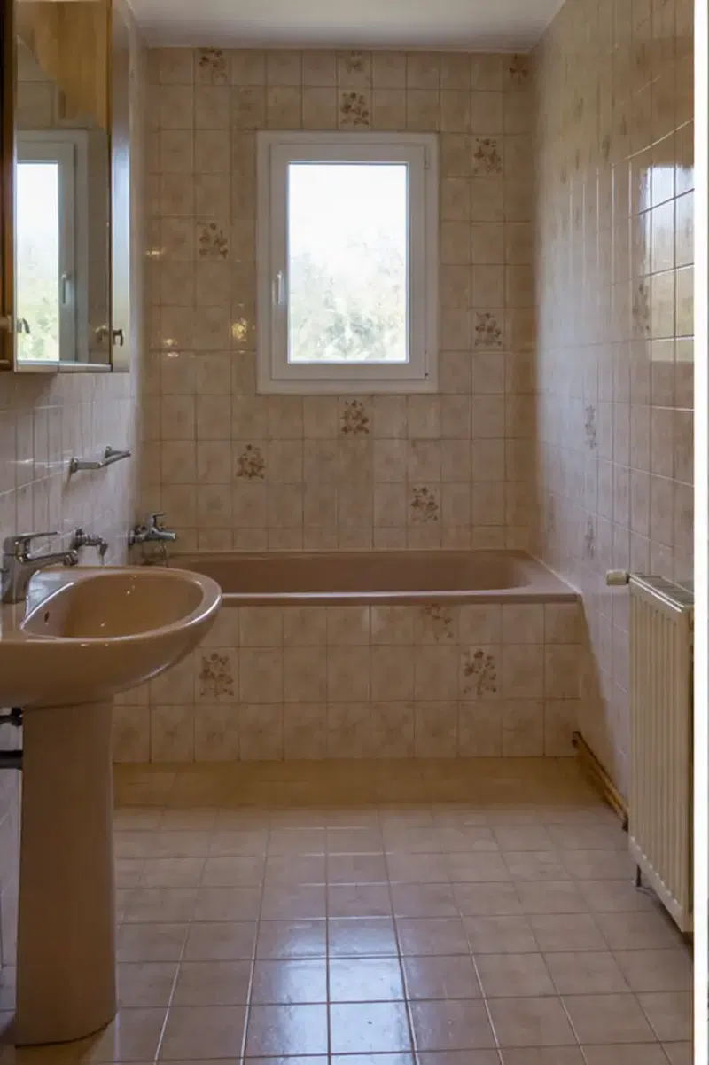 Rénovation de salle de bain — état avant travaux
